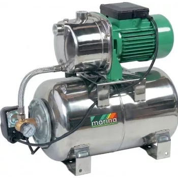 BOOST PUMP 1100W CAM 88/25X HL (MARINA) - 1100W samonasávací boční kanálové čerpadlo, max. výtlak 48m, průtok 4,8m³/h, 1 inch BSP, litina
