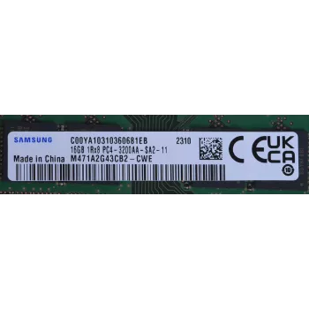 Samsung SO-DIMM 16 GB DDR4 1Rx8 3200MHz PC4-25600 M471A2G43CB2-CWE - 16 GB - DDR4