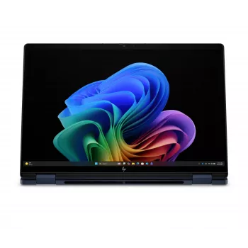 HP OmniBook X Flip x360 NG AI 14-kc0008nnx - Ryzen AI 5 430, 16 GB LPDDR5X 8000 on-board, 1 TB, dotykový 14,0 inch 3K (2880x1800) OLED Brightview LBL, Atmospheric Blue - 5MP IR TNR, bez 65W AC adaptéru, Win 11 Home, 1 rok