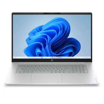 HP OmniBook 3 17-dp0008nnx - Ryzen 5 40, 16 GB LPDDR5 5500 on-board, 512 GB PCIe Value, 17,3 inch FHD (1920x1080) Antiglare IPS 300 nitů, Glacier Silver DF+ - 1080p TNR, bez 45W AC adaptéru, Win 11 Home, 1 rok