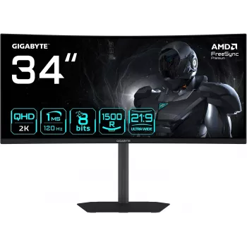 Monitor Gigabyte GS34WQCA (repasovaný)