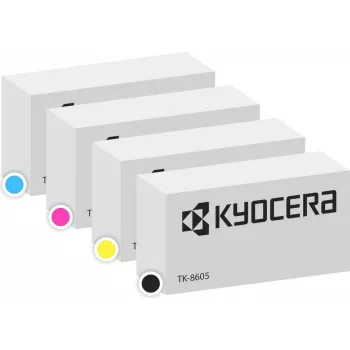 Kyocera Originální TK-8455 Toner - 4ks Multipack azurová purpurová žlutá černá - Originální - Tonerová jednotka
