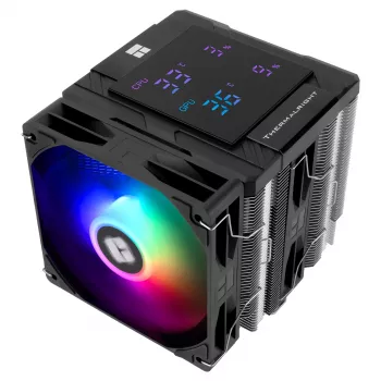 Chladič CPU THERMALRIGHT Peerless Assassin 120 Digital Black ARGB