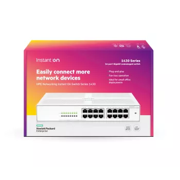 HPE Networking Instant On switch 16p Gigabit 1430