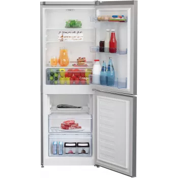 BEKO Refrigerator RCSA240K40SN, Energy class E, Height 153cm, Inox
