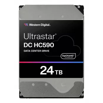 HDD|WESTERN DIGITAL|SAS|3,5 inch|7200 RPM| 24 TB|WUH722624AL5204 0F59373|Ultrastar DC HC590|0F59373