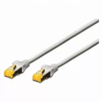 DIGITUS CAT6A S/FTP patch kabel, 10 m, šedý