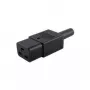Napájecí kabel Microconnect C19PLUG černý C19 zásuvka