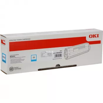 OKI Toner Cartridge - 10k Pages - Cyan