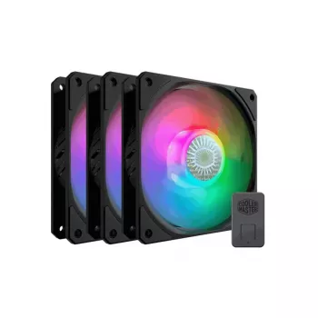 Skříňový ventilátor Cooler Master MasterFan 120 Lite ARGB 3-Pack - 30 dBA