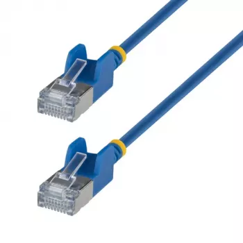 StarTech.com 2m Ultra Slim Cat6a Ethernet patch kabel - modrý