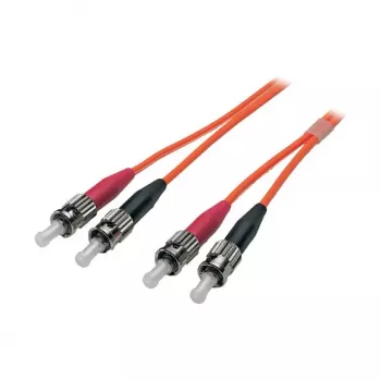 Duplexní patch kabel EFB-Elektronik ST-ST OM2 3 m LSZH 3 mm oranžový