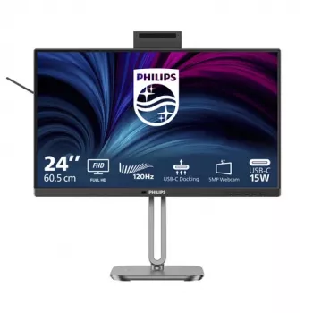Philips 24B2U4301H 4000 Series 23,8 inch IPS Full HD monitor s USB-C 90W PD, webkamera, reproduktory, KVM