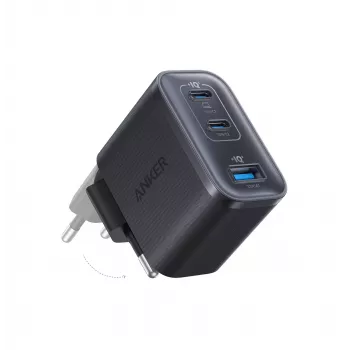 Nabíječka Anker Nano Charger 70W, 3 porty, černá