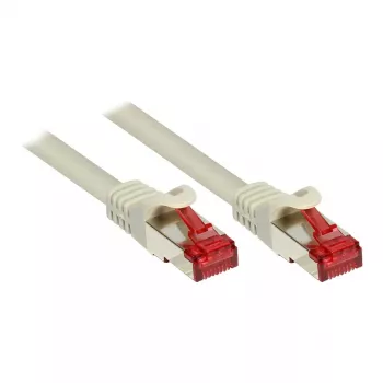 GoodConnections Alcasa RJ45 patch kabel, Cat6, S/FTP, 10 m, zlatý, samec/samec