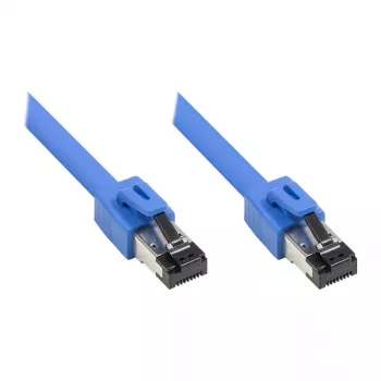 GoodConnections RNS® Cat.8.1 S/FTP PiMF LSZH patch kabel 1,5m modrý