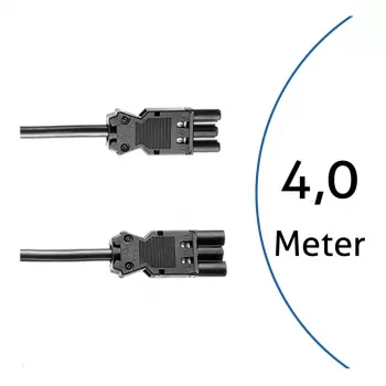 BACHMANN GST18i3 prodlužovací kabel 4m černý