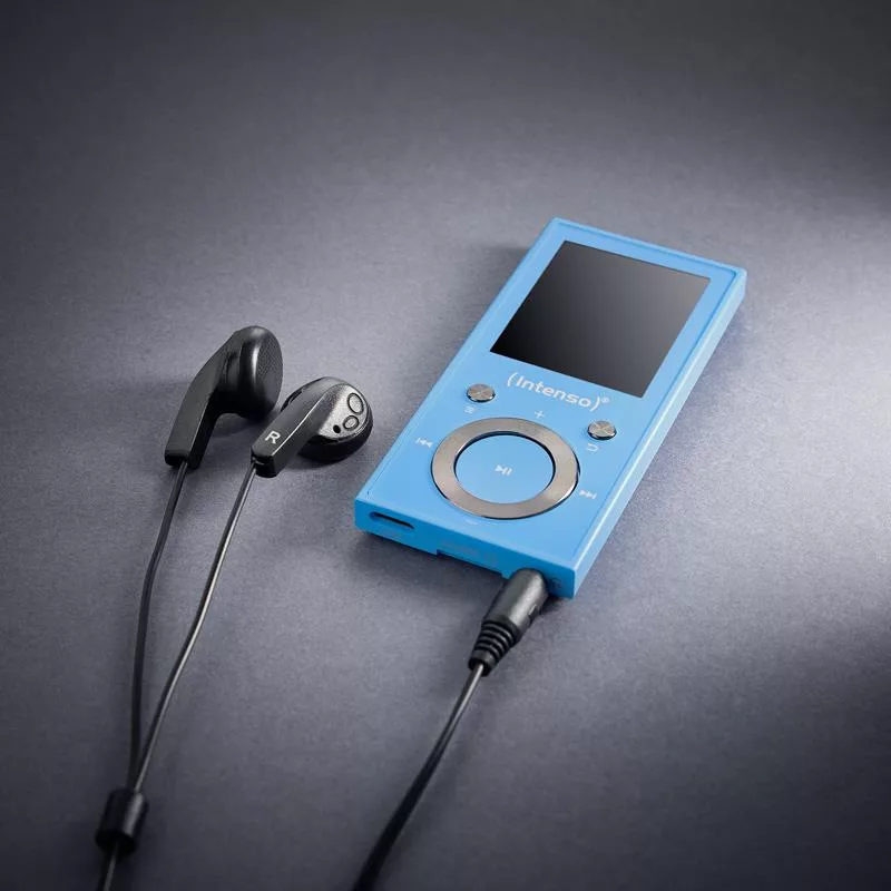 Intenso MP3 přehrávač 64 GB modrý