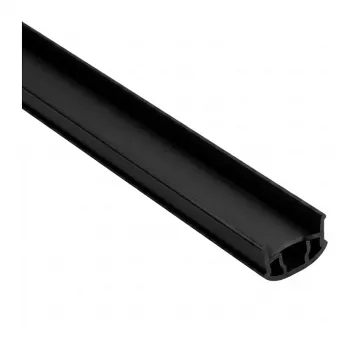 SYNERGY21 LED U-profil ALU014 PMMA opálový difuzor černý 2000mm