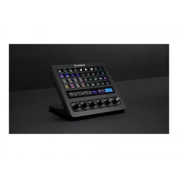 Corsair Elgato Stream Deck+ XL 10GBX9901 Controller, 36 Programmable Keys, 6 Dials, LCD Touch Panel, USB, Black