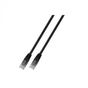 EFB-Elektronik RJ45 patch kabel Cat.6 U/UTP PVC CCA černý 10m