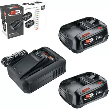 Bosch 18V Starter Set 2 x 2,5 Ah akumulátory + nabíječka AL 18V-44 (1600A031T5)