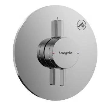 Podomítková jednopáková baterie Hansgrohe DuoTurn S, 1 funkce, chrom