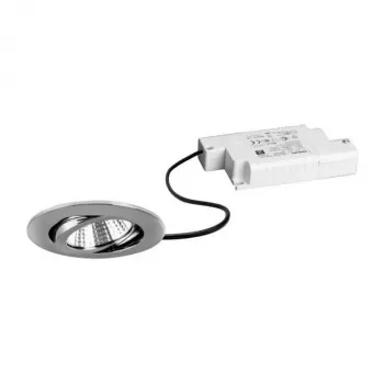 Sada LED vestavných bodových svítidel BRUMBERG 39363023 BB03 kulatá chrom 830 Phase 6W 230V otočná