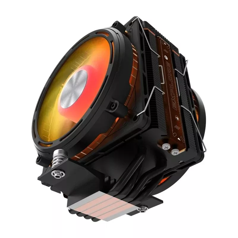 Darkflash E400 PLUS aktivní chladič CPU, černý