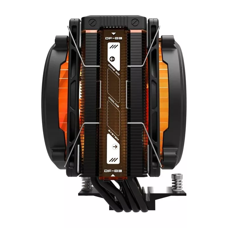 Darkflash E400 PLUS aktivní chladič CPU, černý