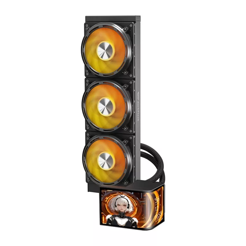 DarkFlash UV360 chladič CPU, černý