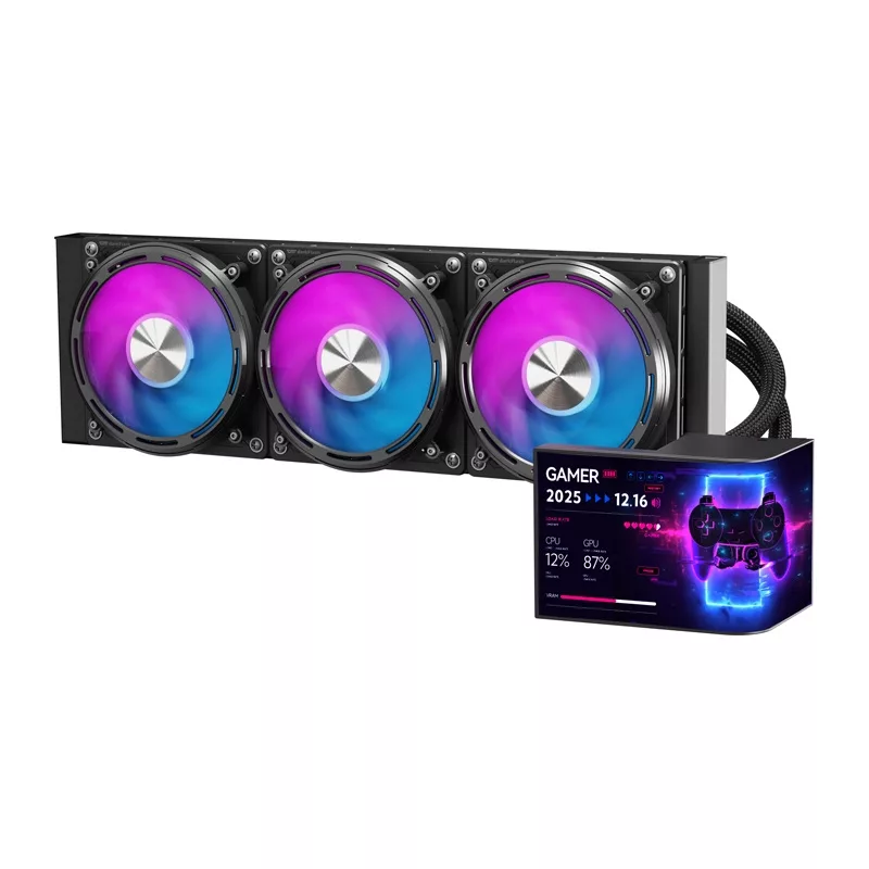 DarkFlash UV360 chladič CPU, černý
