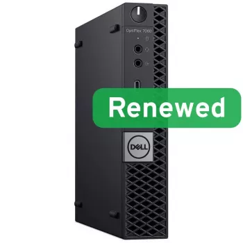 DELL Renewed Grade A OptiPlex 7060 Micro Intel Core i5-8500T 8 GB RAM 128 GB SSD Intel UHD Graphics 630 Windows 11 Pro
