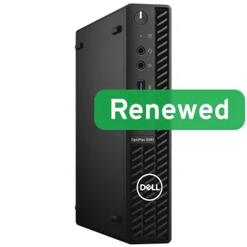 DELL Renewed Grade A OptiPlex 3080 Micro Intel Core i5-10500T 8 GB RAM 256 GB SSD Intel UHD Graphics 630 Windows 11 Pro