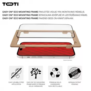 Ochranné sklo TOTI PREMIUM Premium tvrzené sklo 3D Screen Protector Full Cover pro Samsung Galaxy S24/S25