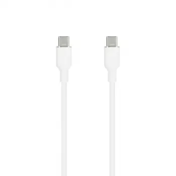 SEEK TOTI USB-C na USB-C silikonový kabel 1 m 3A bílý