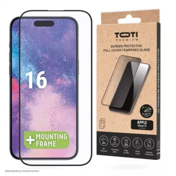 Ochranné sklo TOTI PREMIUM Premium Tempered Screen Protector Glass 3D Full Cover pro Apple iPhone 16
