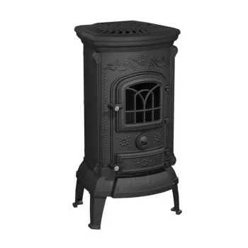 VERDO 7kW Cast Iron Wood Stove – EcoDesign A-Rated Freestanding Fireplace
