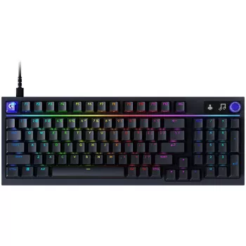 Logitech G316 X 98 herní klávesnice, maďarské rozložení, černá, kabelová, Lightsync RGB