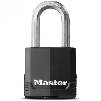 Visací zámek Master Lock M115EURDLF Excell laminovaný šířka těla 49 mm, délka třmenu 38 mm, různé klíče, ochranný povlak, pro brány, garáže, ploty