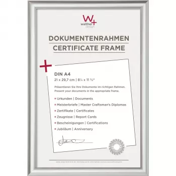WALTHER Trendstyle KP130S fotorámeček 21x29,7 cm DIN A4 plast stříbrný