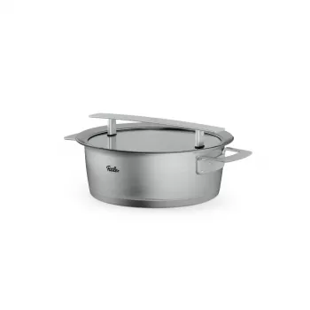 Fissler Phi Collection pekáč na pečení se skleněnou poklicí 24 cm, 3,9 l