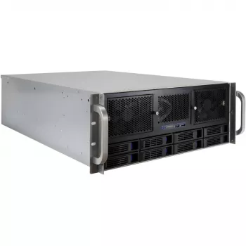 Inter-Tech IPC Storage 4U-4408-L 4U rackmount serverová skříň, 8x 3,5