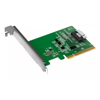ICY DOCK EXLink MB409A4 SlimSAS 8i na PCIe 4.0 x8 adaptérová karta s Redriver