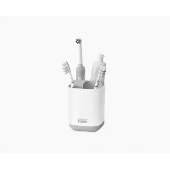 Joseph Joseph EasyStore světle šedý držák na zubní kartáčky
