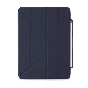 Pipetto Origami No3 pouzdro s přihrádkou na tužku pro iPad Pro 11 M4/M5 - tmavě modré (P053-113-AF)