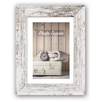 Zep Nelson 6 samostatný fotorámeček 40x50 cm bílý MDF dřevěný rám