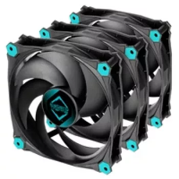 Iceberg Thermal IceGALE Silent 120mm černý ventilátor skříně 3pack