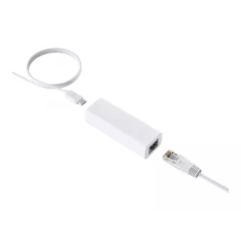 Arlo PoE adaptér USB-C na Ethernet (Gigabit) bílý