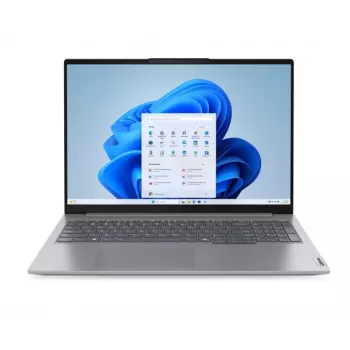Notebook Lenovo ThinkBook 16 G7, AMD Ryzen 5 7535HS, 16 GB DDR5, 512 GB SSD, 16 inch WUXGA IPS, Windows 11 Pro, Arctic Grey